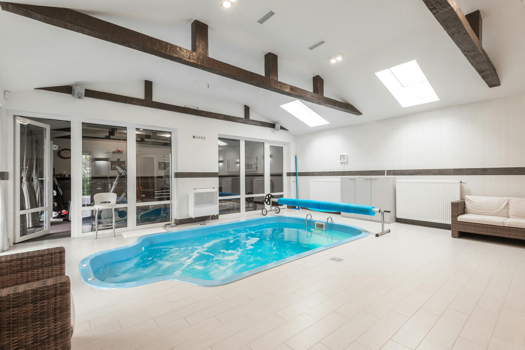 Luxury all weather swimming pool